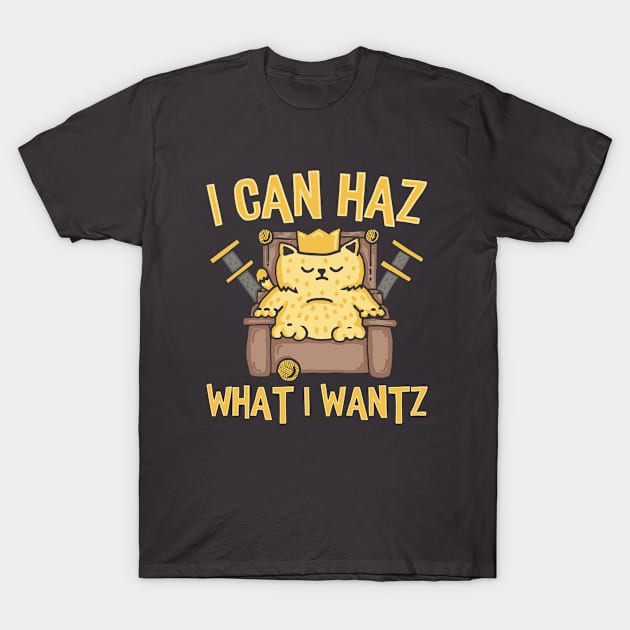 I Can Haz T-Shirt by transformingegg